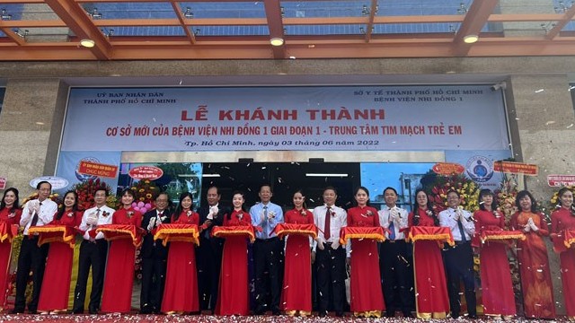 Bệnh viện Nhi Đồng 1 đưa vào hoạt động Trung tâm Tim mạch trẻ em