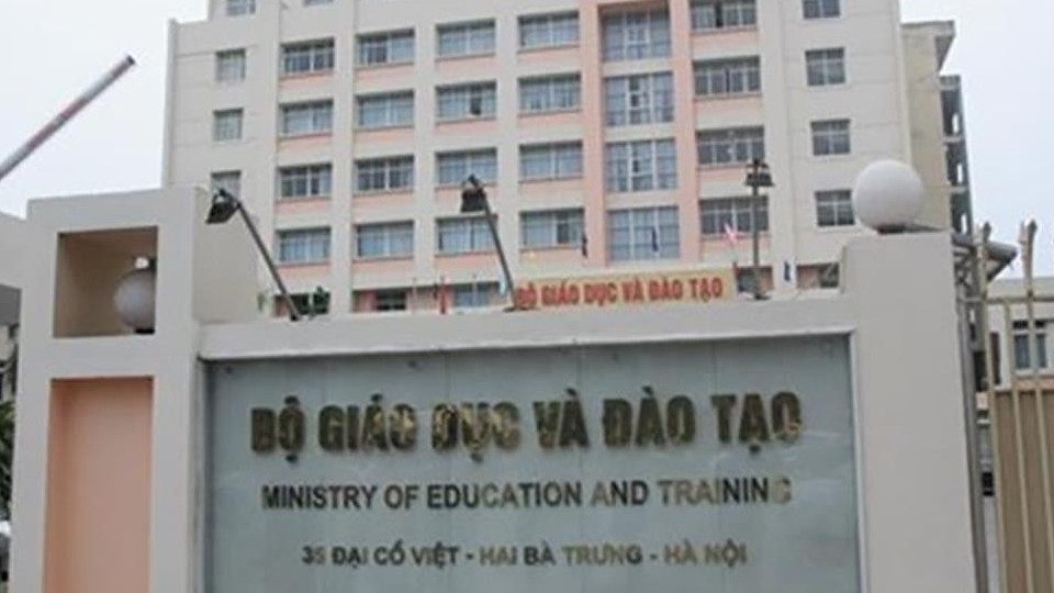 Trụ sở Bộ Giáo dục và Đào tạo.