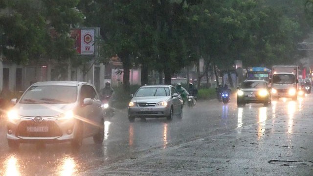 Từ chiều tối 29-30/6, nhiều nơi ở Bắc Bộ, Bắc Trung Bộ có mưa rất to