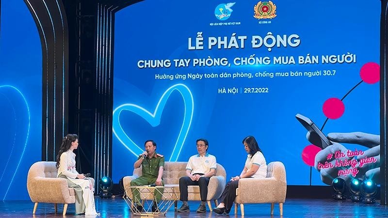 Tọa đàm về công tác phòng, chống mua bán người.