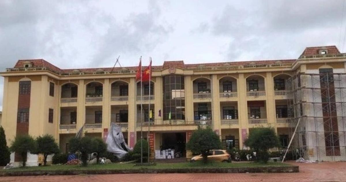 Trụ sở UBND xã Hữu Bằng, huyện Kiến Thụy
