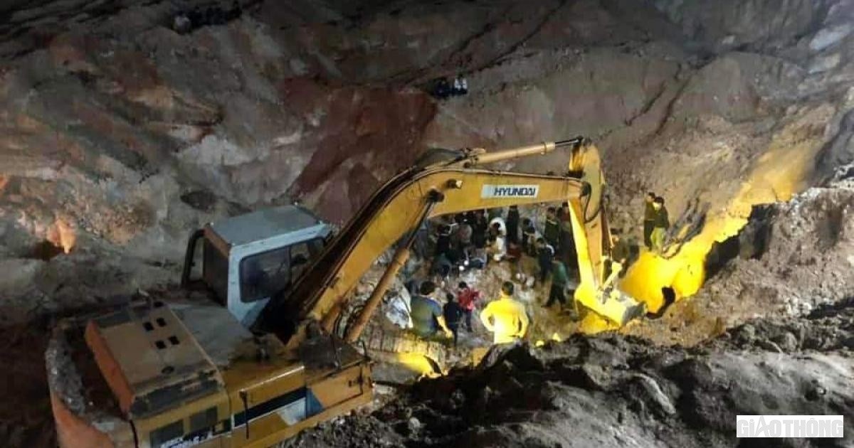 Khu vực khai thác đất, xảy ra tại nạn khiến 1 người tử vong tại khu 7, xã Giáp Lai.