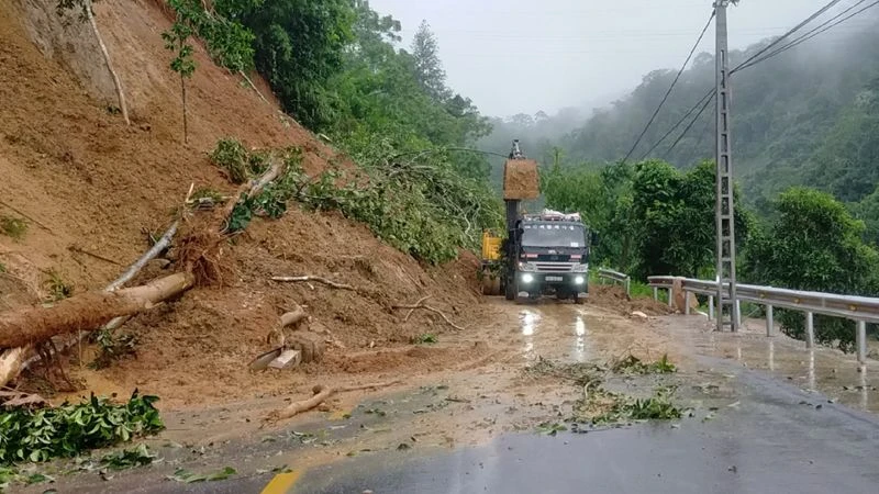 Độ ẩm đất bão hòa, Bắc Kạn yêu cầu chủ động ứng phó sạt lở