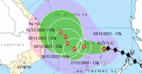 2 kịch bản tác động của bão số 15 Koto