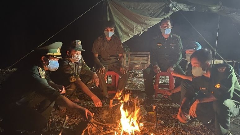 'Lá chắn sống' phòng dịch nơi biên giới Quảng Trị