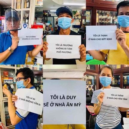 Dân mạng đồng loạt tung slogan “chất lừ” ở nhà chống dịch Covid-19