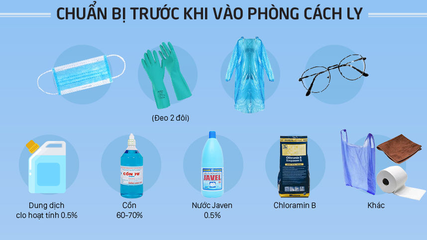 Cách chăm sóc người cách ly tại nhà