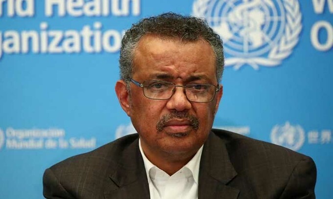 Giám đốc WHO Tedros Adhanom Ghebreyesus trong cuộc họp báo về Covid-19 tại Geneva, Thụy Sĩ hôm 30/1. Ảnh: Reuters.

WHO được thành lập v