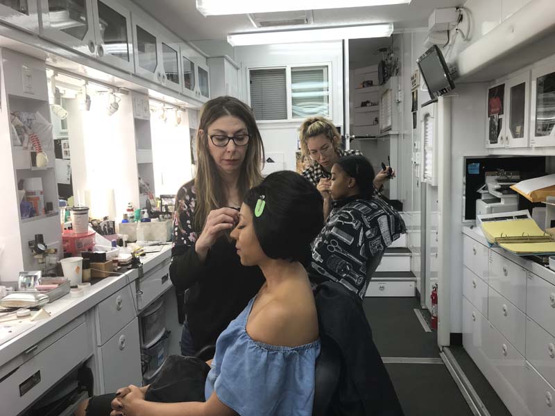 The Make-up of ‘I Am the Night’