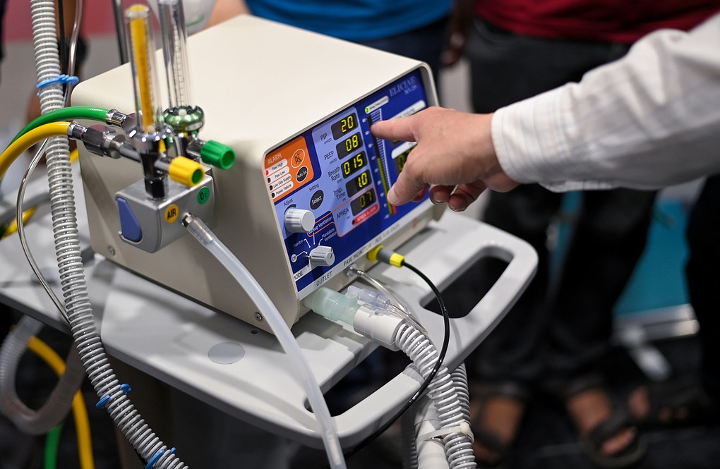 2.000 máy thở từ Nhật Bản tiếp sức Việt Nam