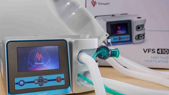 Vingroup hoàn thành chế tạo máy thở trong ba tuần