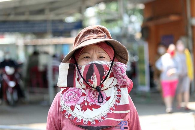 The diversity of face masks in Saigon