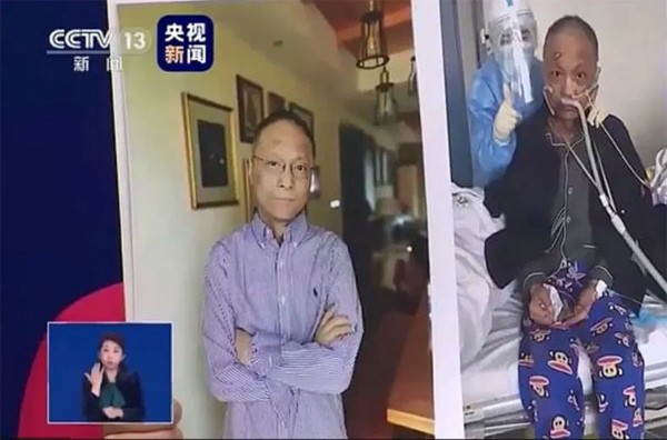 Diễn biến sức khoẻ bác sĩ Trung Quốc bị đổi màu da vì Covid-19