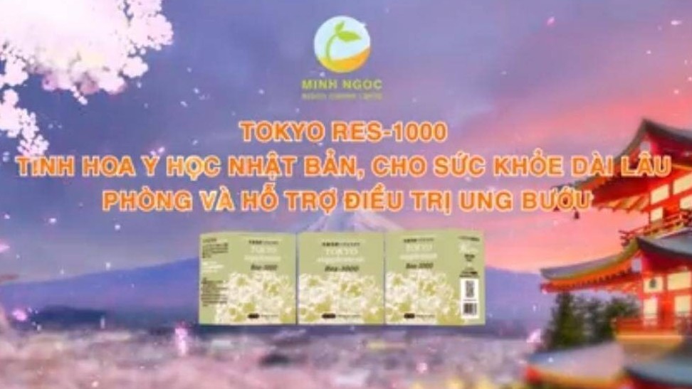 Sản phẩm Res-1000 quảng cáo "nổ" chống tái phát di căn ung thư