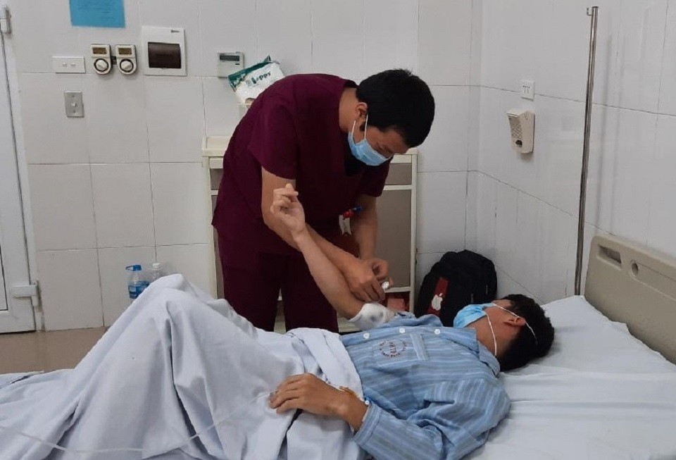 Bệnh nhân 23 tuổi tại Bệnh viện Bệnh nhiệt đới Trung ương