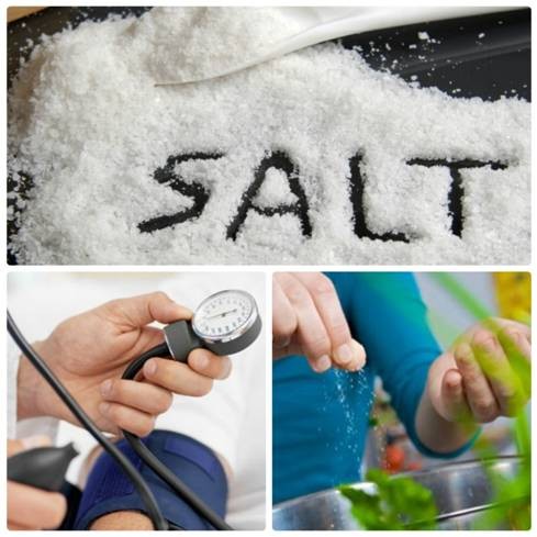 Chế độ ăn thừa muối liên quan mật thiết đến việc tăng huyết áp - Ảnh minh họa