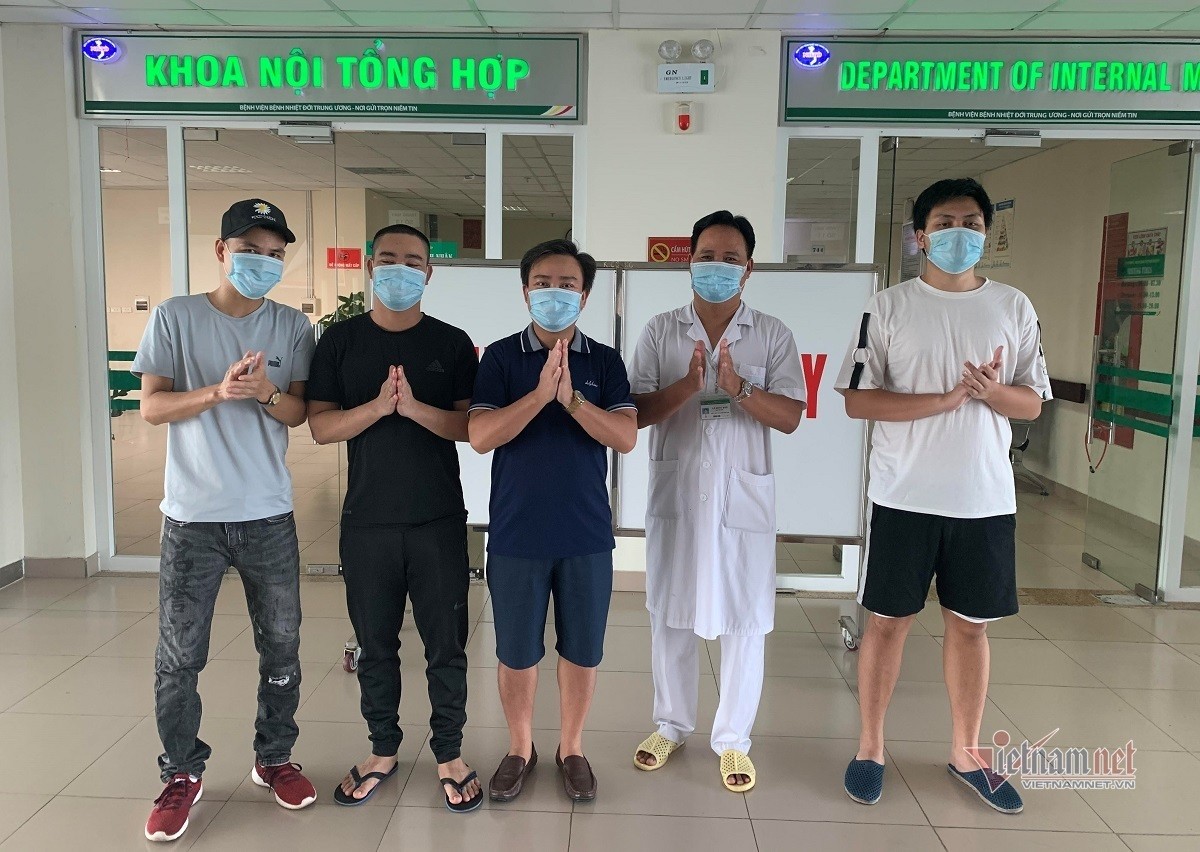 Các bệnh nhân Covid-19 được công bố khỏi bệnh chiều 9/9