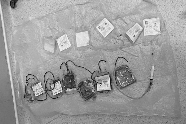 Những đơn vị máu được truyền cho sản phụ