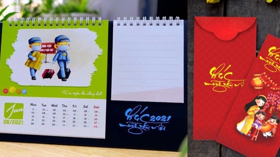 Bán lịch gây quỹ giúp bệnh nhân nghèo