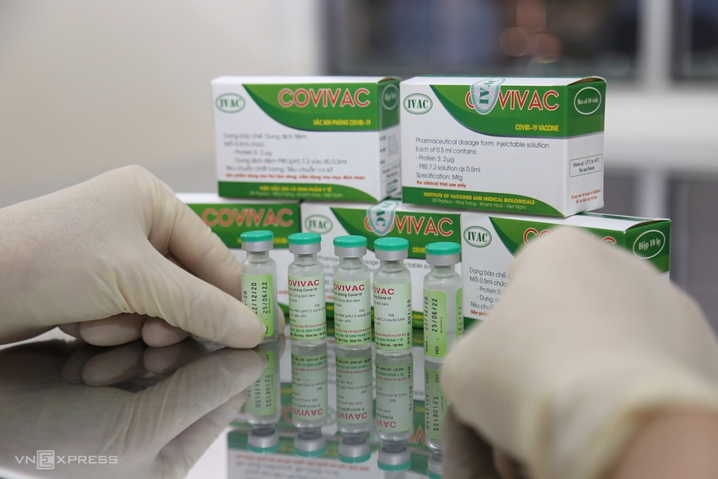 Vaccine Covivac do Viện IVAC, Nha Trang nghiên cứu. Ảnh: Xuân Ngọc.
