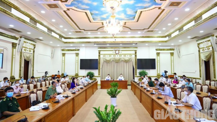 Cuộc họp Ban chỉ đạo phòng chống dịch COVID-19 TP.HCM sáng 10/5