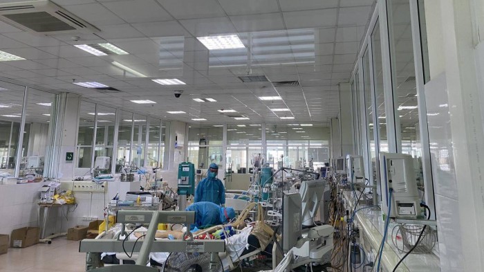 Bệnh nhân Covid-19 ở BV Bệnh nhiệt đới Trung ương