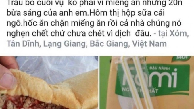 Bắc Giang: Xử phạt người đang cách ly tung tin bị ăn bớt khẩu phần