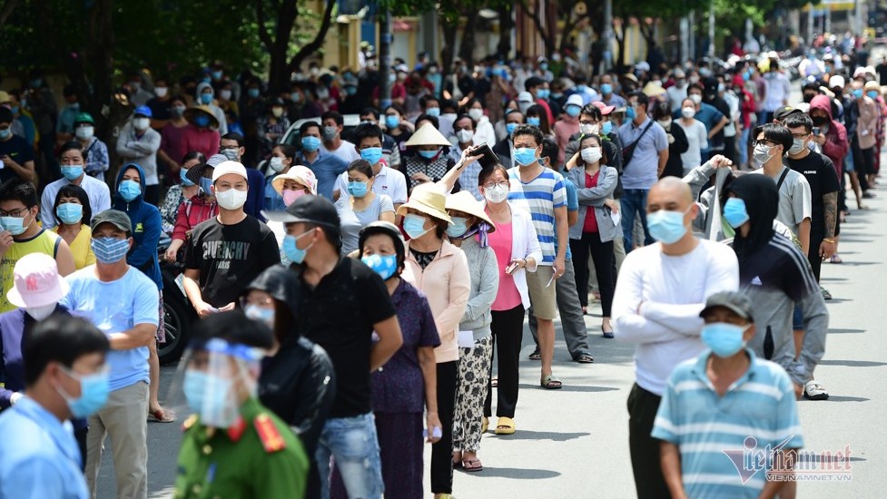 TP.HCM tìm người đến điểm xét nghiệm cộng đồng tại An Khang