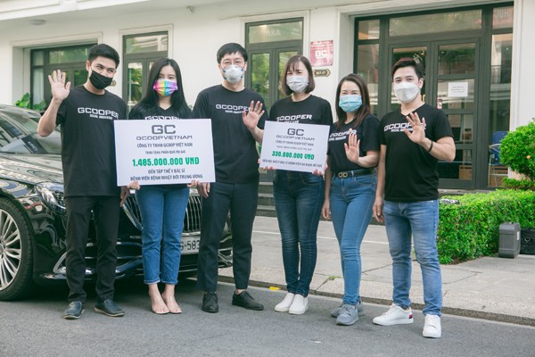 Nhân viên GCOOP Việt Nam hào hứng trước những chuyến đi để sẻ chia, để thực hiện những trách nhiệm xã hội, cộng đồng của mình