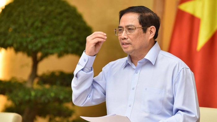 Thủ tướng Phạm Minh Chính phát biểu tại cuộc họp