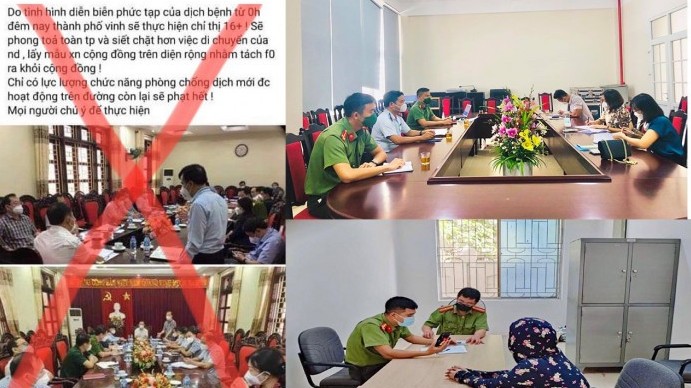 Đăng tin sai sự thật về Chỉ thị 16+, 6 Facebooker bị công an "sờ gáy"