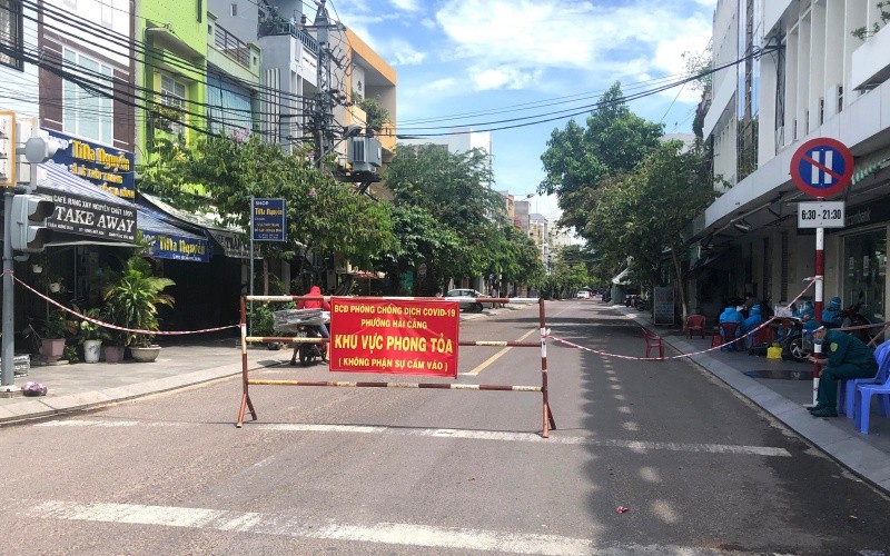 Phong tỏa tạm thời 5 phường của thành phố Quy Nhơn (Bình Định).