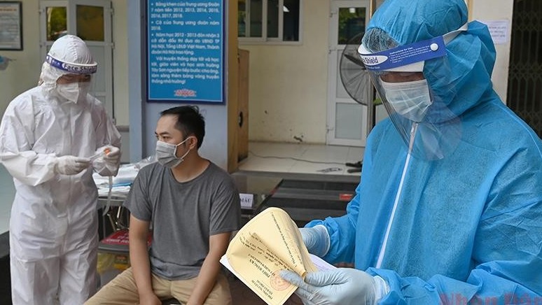 Sáng 21/9, Hà Nội ghi nhận 1 ca dương tính SARS-CoV-2
