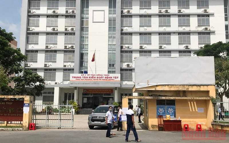 Trung tâm Kiểm soát bệnh tật Đồng Tháp.