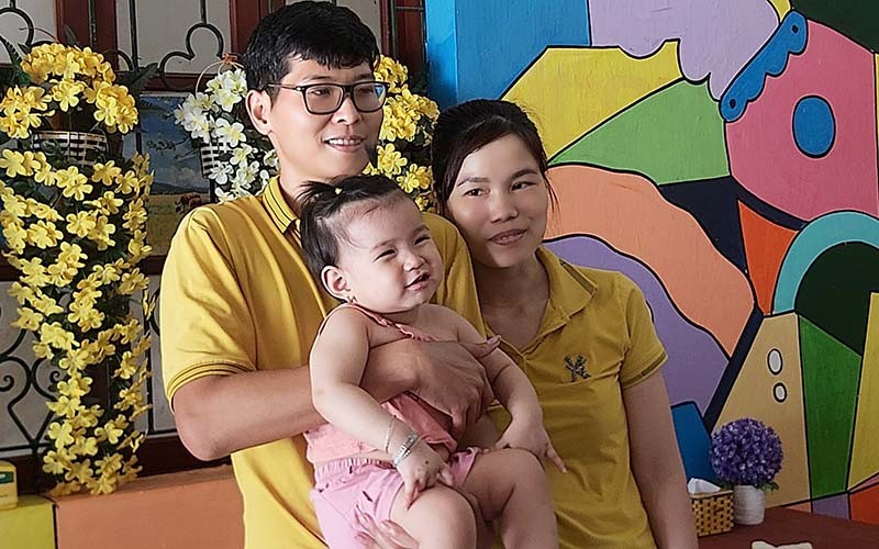 Anh Nguyễn Mạnh Linh (1992) và chị Nguyễn Thị Hường (1992) đã 