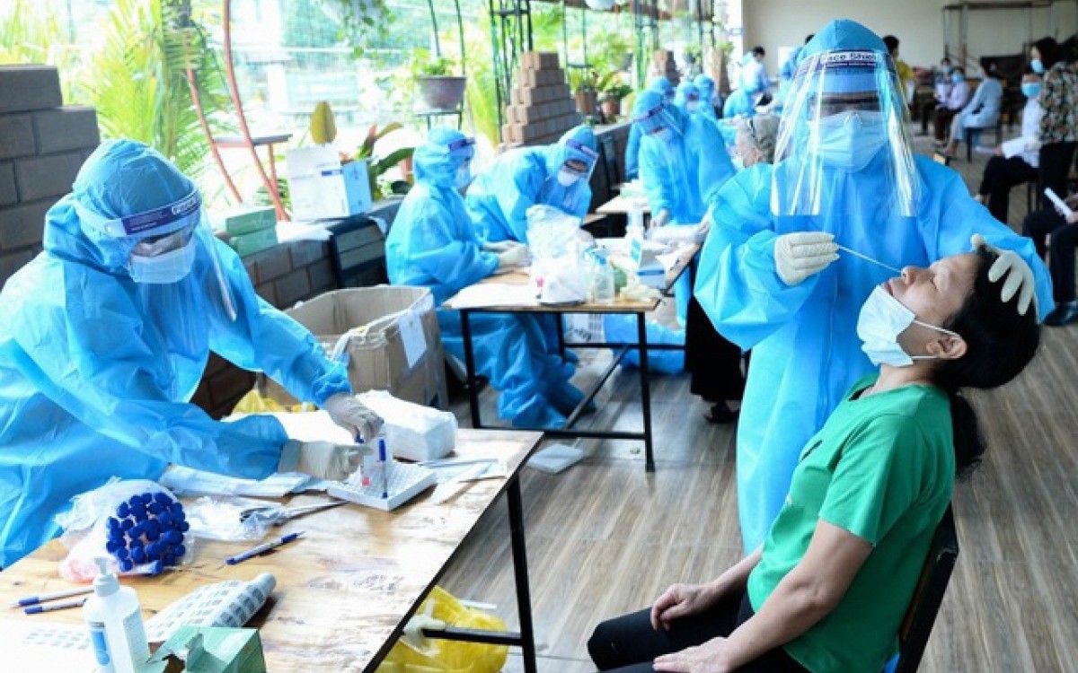Ngày 23/5, thêm 332 ca Covid-19 ở Hà Nội