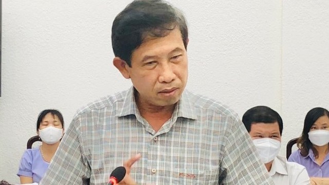 Lãnh đạo Sở Y tế Bạc Liêu trả lời câu hỏi của Phóng viên Báo Nhân Dân về những sai phạm của các đơn vị do Sở Y tế quản lý liên quan đến sai phạm của Công ty Việt Á.