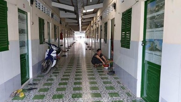 Ngân sách trung ương hỗ trợ có mục tiêu cho các địa phương 100% kinh phí ngân sách nhà nước thực hiện chính sách hỗ trợ tiền thuê nhà cho người lao động. (Ảnh: VGP)