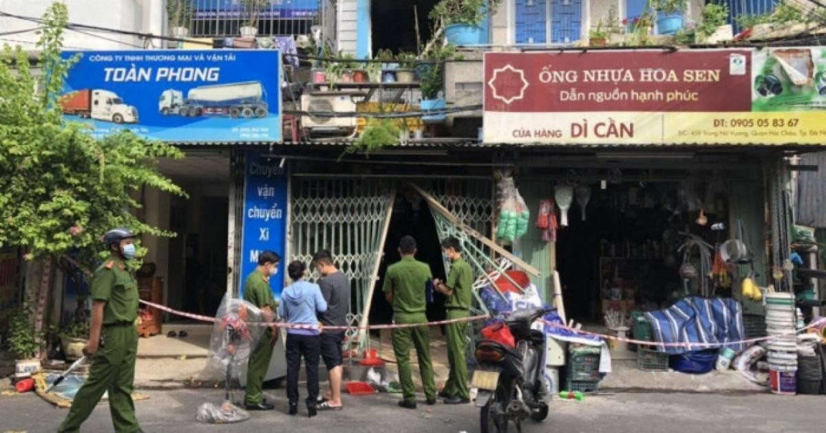 Hiện trường vụ cháy nhà khiến 3 người tử vong