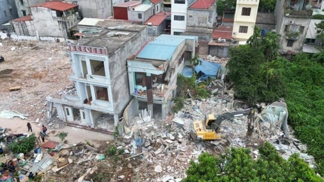 Hải Phòng hoàn thành cưỡng chế thu hồi đất phục vụ dự án đường Đông Khê 2