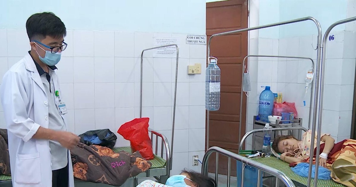 Bệnh viện đa khoa khu vực Quảng Nam tiếp nhận, điều trị bệnh nhân bị sốt xuất huyết.