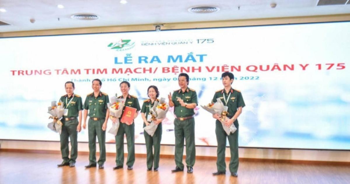 Ra mắt Trung tâm tim mạch Bệnh viện Quân y 175