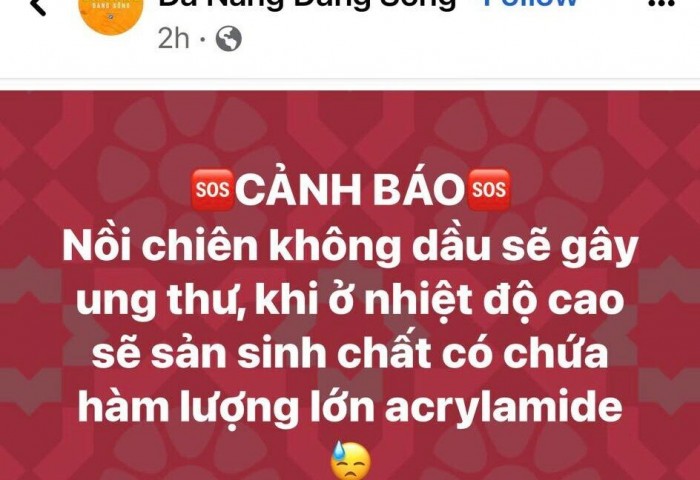 Cảnh báo về 