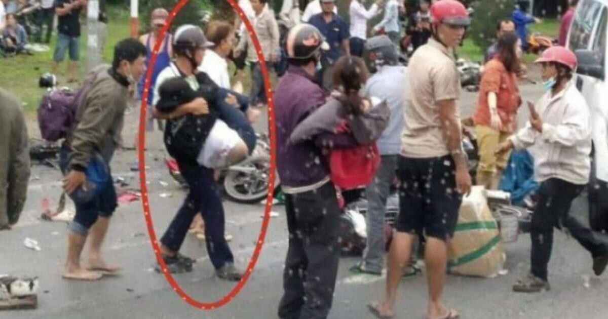 Tuyệt đối không bế thốc nạn nhân TNGT khi chưa đánh giá đầy đủ các tổn thương (ảnh minh họa)