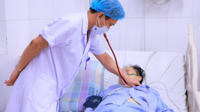 Bệnh nhân tim mạch nhập viện mùa giá lạnh