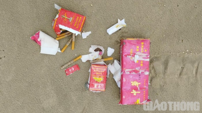 Thuốc lá bên trong người nạn nhân.