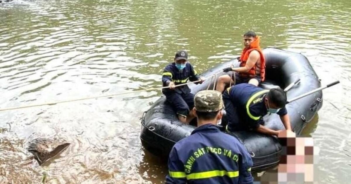 Nhảy xuống thác cứu bạn đồng hành, 2 du khách chết đuối thương tâm