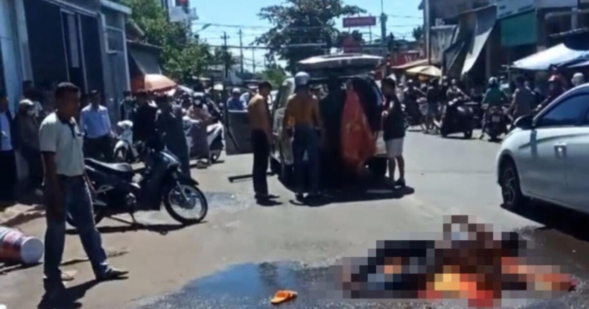 Hiện trường vụ việc. (Ảnh cắt từ clip)