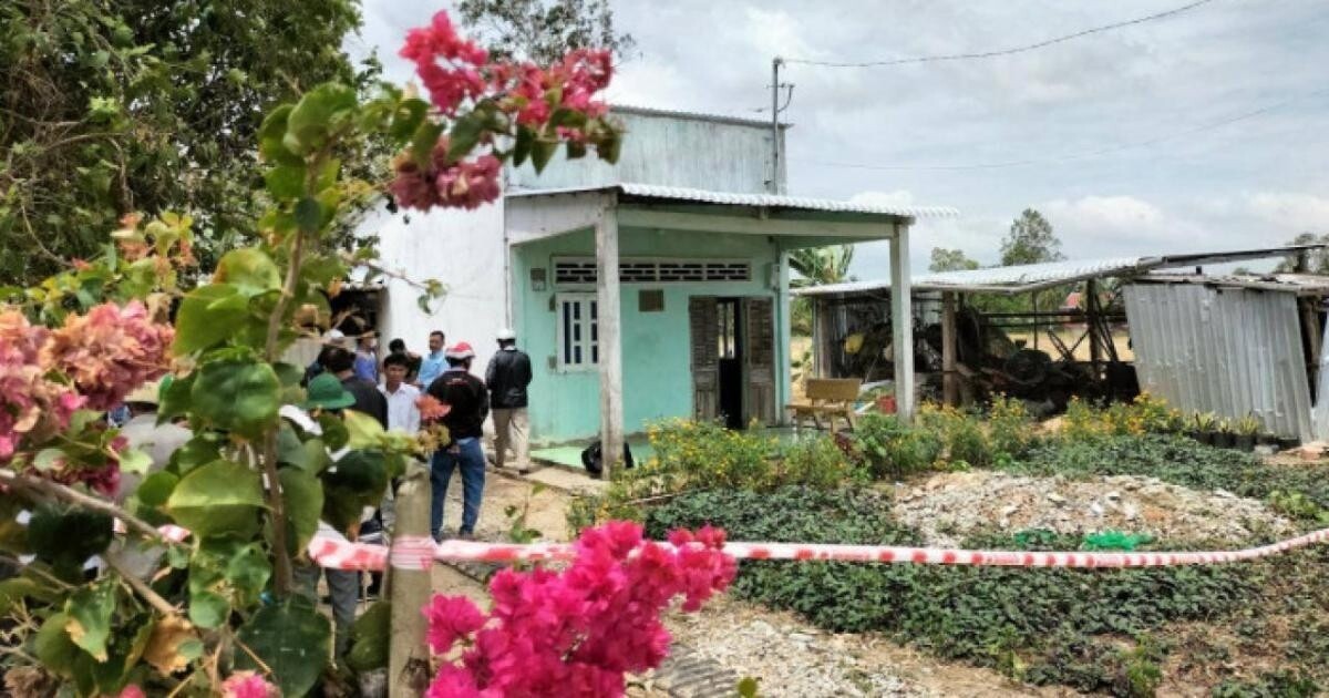 Hiện trường xảy ra vụ việc.