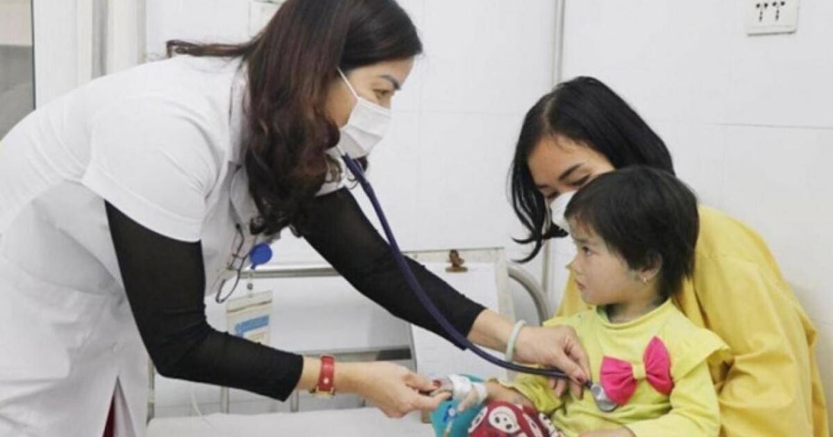 Một bệnh nhân nhỏ tuổi mắc thủy đậu